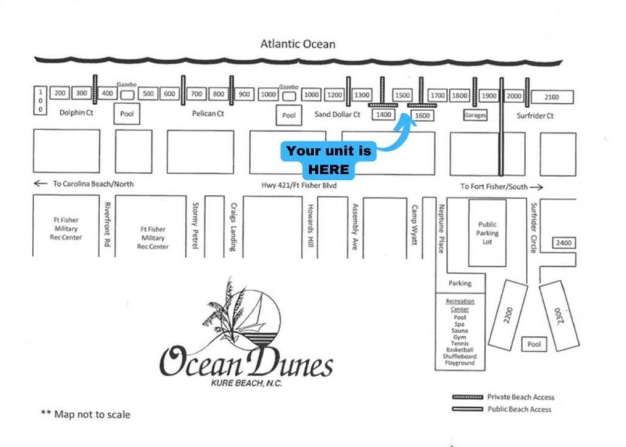 Ocean Dunes 1507 Βίλα Kure Beach Εξωτερικό φωτογραφία